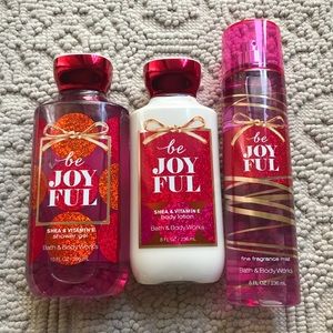 Bath and Body Works be joyful bundle